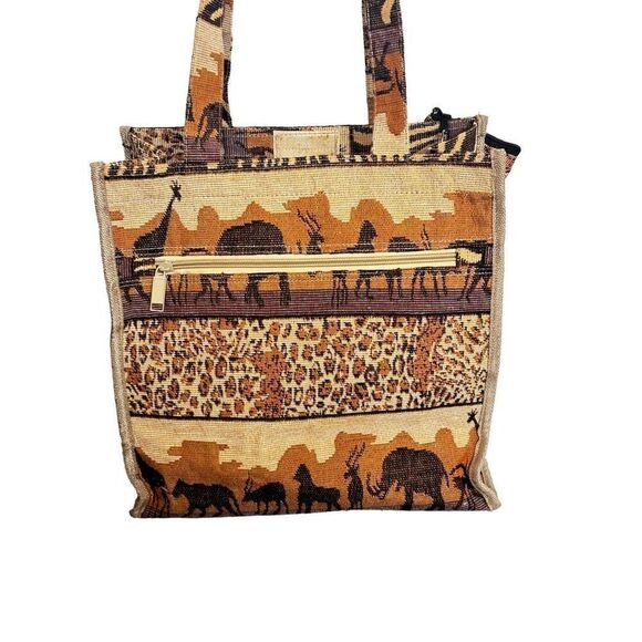 Safari bag with attached mini wallet - Picture 3 of 13